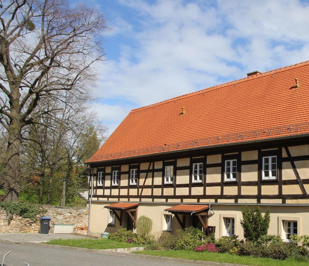 Fachwerkhaus Maxen Villa Muglitztal Buitenkant foto