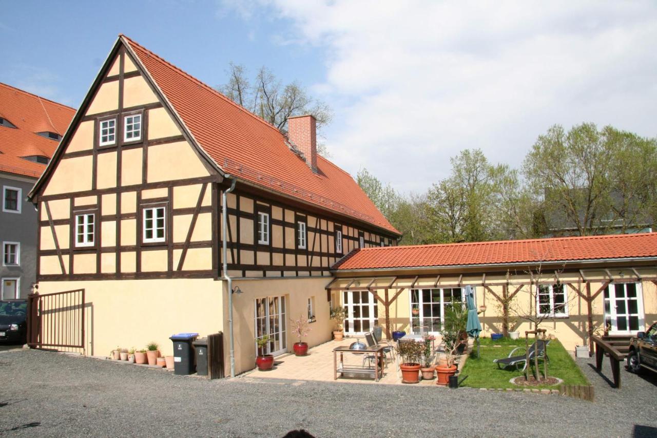 Fachwerkhaus Maxen Villa Muglitztal Buitenkant foto