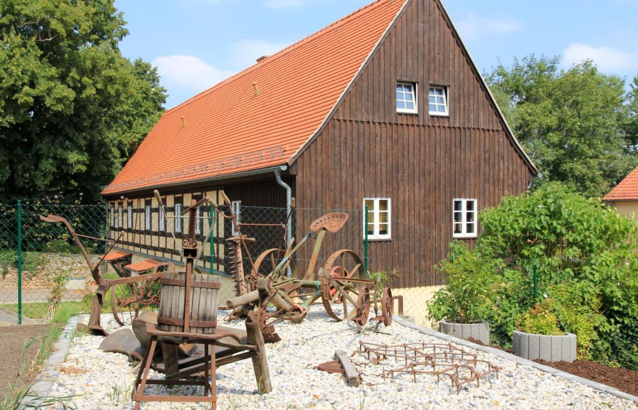 Fachwerkhaus Maxen Villa Muglitztal Buitenkant foto